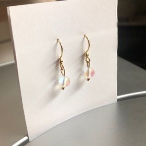 Handmade ❤️ Angel Aura Glass Earrings